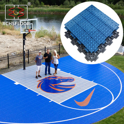 410g Outdoor Sports Tiles Flooring Customizable skin textured