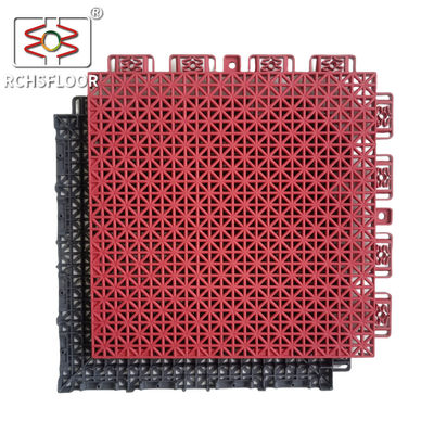 PP Polypropylene Backyard Court Tiles Slip Resistant Sports Flooring Tiles