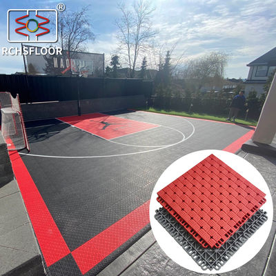 Carreaux de sport modulaires pour terrain de basket-ball