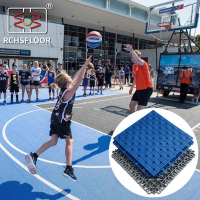Carreaux de terrain de volley-ball sur mesure Carreaux interlocking multi-sport TPE