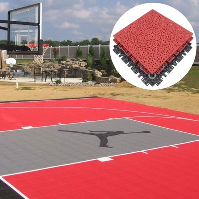 Pp Pvc Outdoor Sport Interlocking Volleyball Badminton Court Basketball Court Tiles