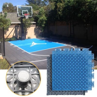 Pvc Volleyball Roller Skating Playground Sports Floor Tiles Outdoor Basketball Court Flooring