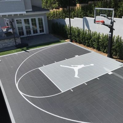 Pvc Table Tennis Badminton Roller Skating Outdoor Flooring Mat 3x3 Basketball Court