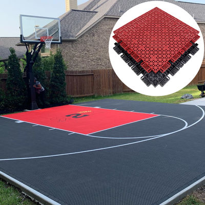 Pvc Pp Sport extérieur Pickleball Cour de basket-ball Carreaux de sol Modulaire