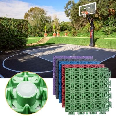 Sports Tennis Pickleball Basketball Court Flooring Tiles Portable Interlocking