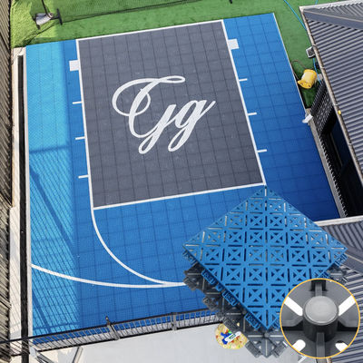 FIBA Basketball System Half Court Indoor Outdoor 3x3 Sports Flooring Tiles