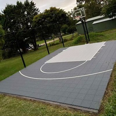 Logo mobile Diy Basket-ball en plein air cour de pickleball interlocking sport plancher de tapis